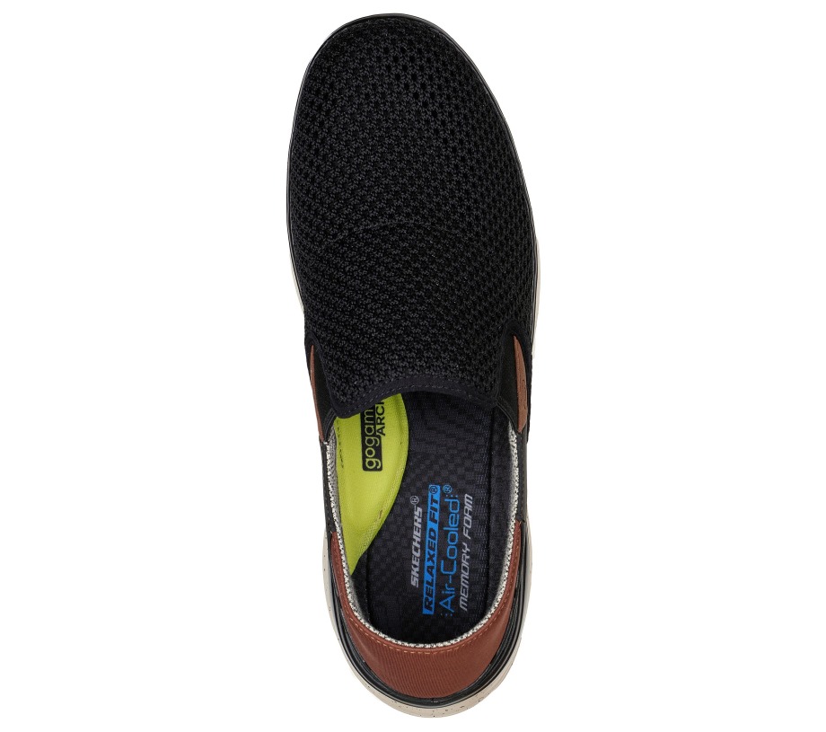 Skechers Relaxed Fit Glassell Coima Black