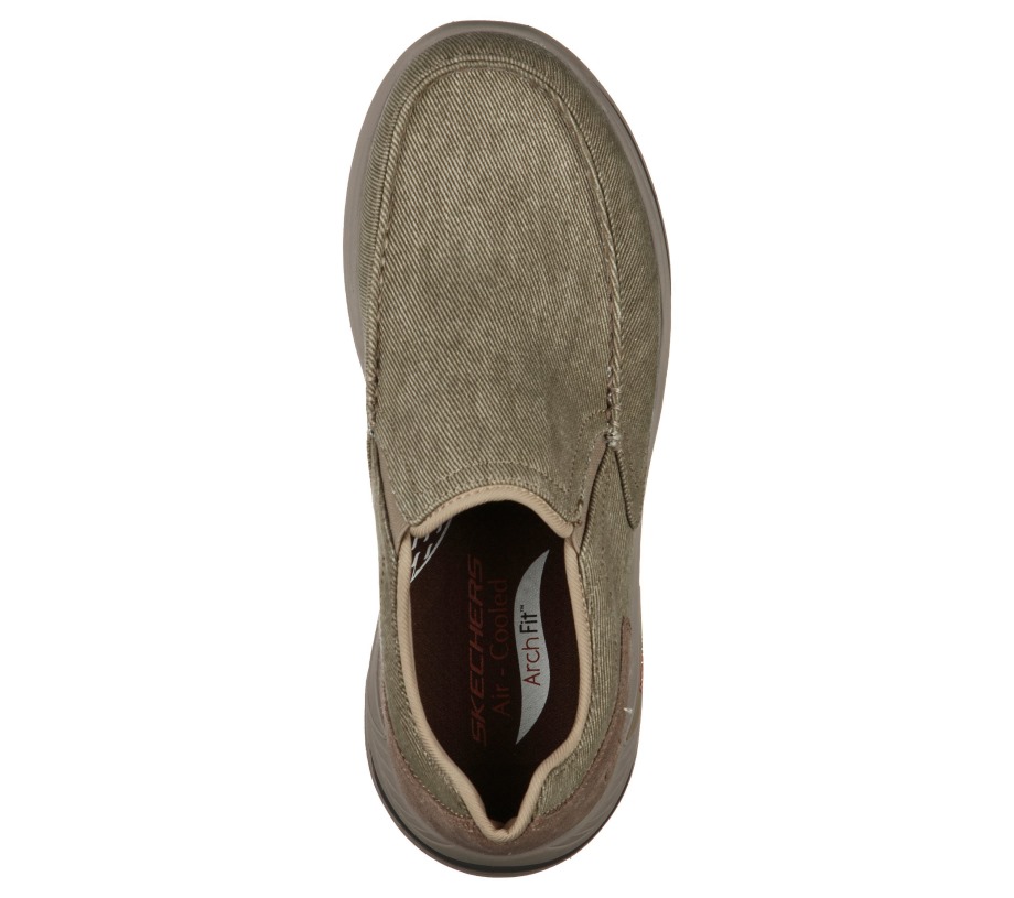Arch Fit Motley Rolens Tan Skechers