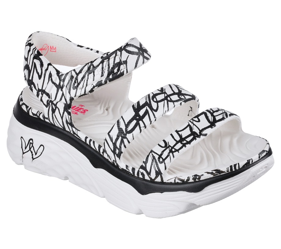 JGoldcrown Foamies Max Cushioning About Love White Black Skechers