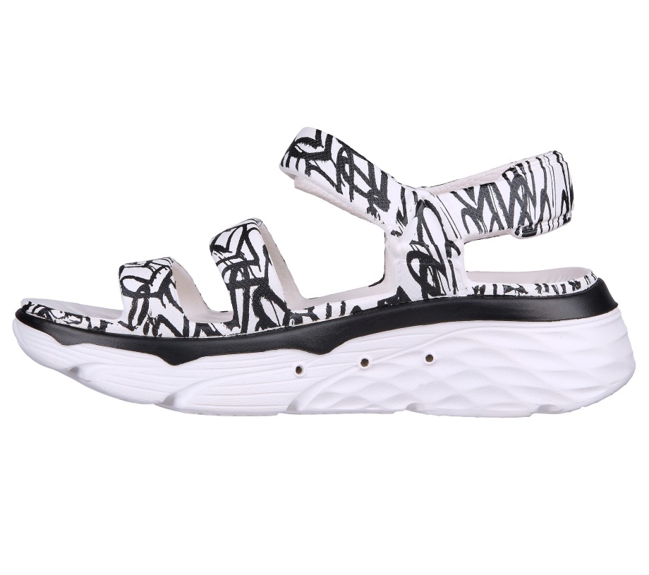 JGoldcrown Foamies Max Cushioning About Love White Black Skechers