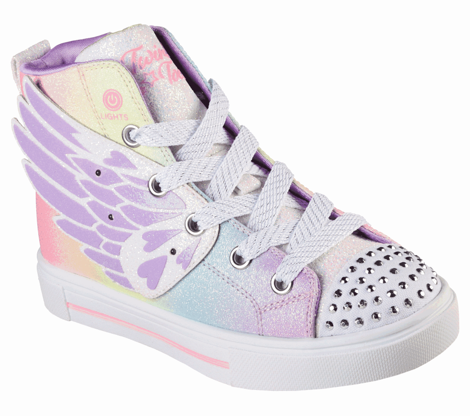 Skechers Twinkle Toes Twinkle Sparks Wing Charm Lavender