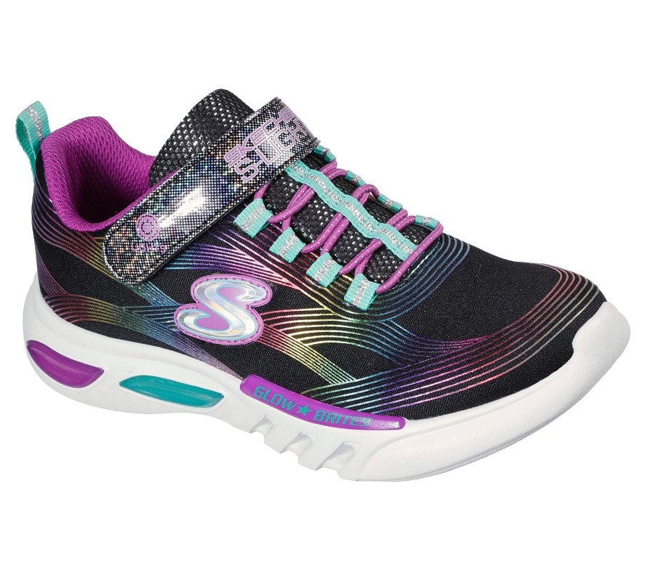 S Lights Glow-Brites Black Multi Skechers