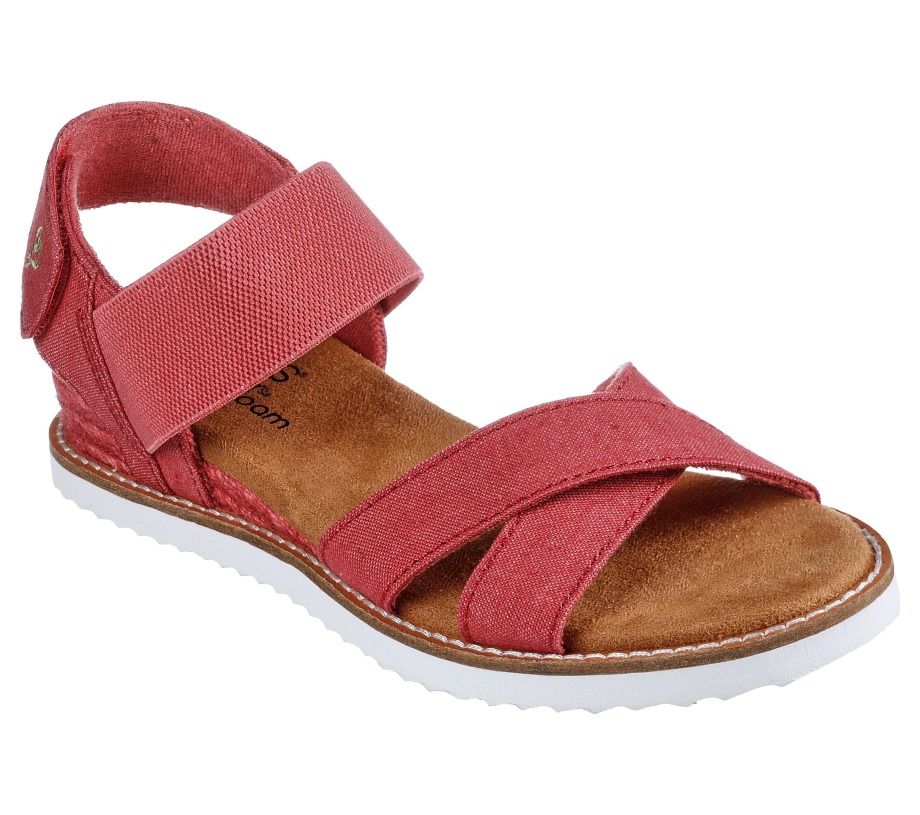 BOBS Desert Kiss Peaks & Valleys Skechers Red
