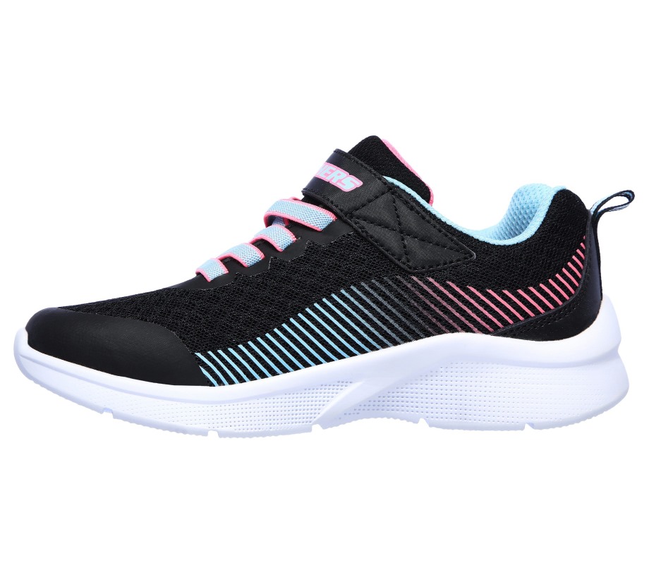 Microspec Black Aqua Skechers