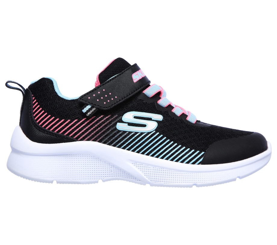 Microspec Black Aqua Skechers