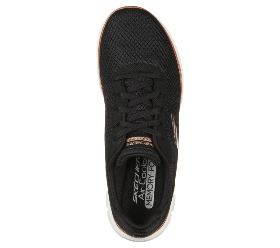 Flex Appeal 4.0 Brilliant View Skechers Black Rose Gold