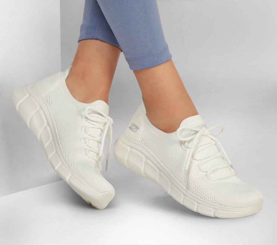 BOBS Sport B Flex Color Connect White Skechers