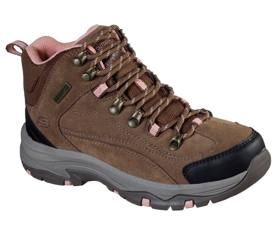 Relaxed Fit Trego Alpine Trail Brown Tan Skechers
