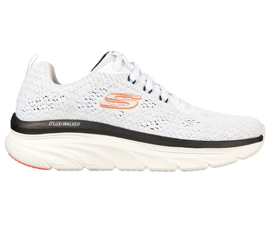 Skechers Relaxed Fit D'Lux Walker Commuter White Black