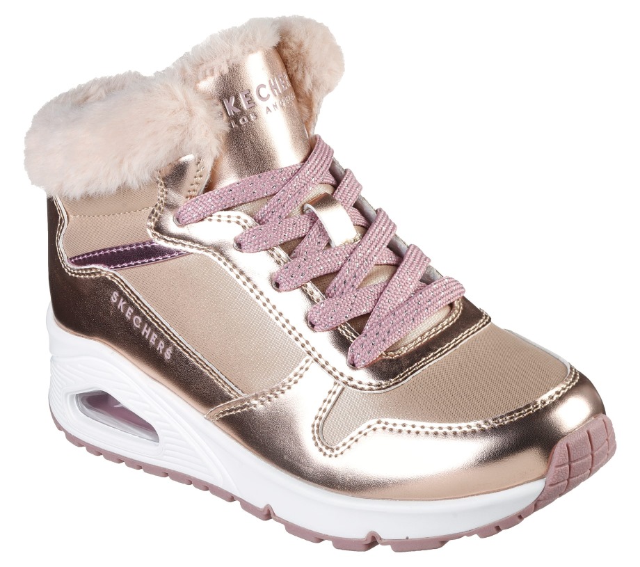 Skechers Uno Cozy On Air Rosegold