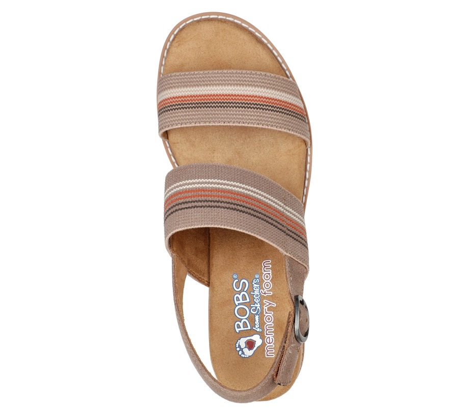 Skechers BOBS Desert Kiss Hi Tea Time Taupe Multi