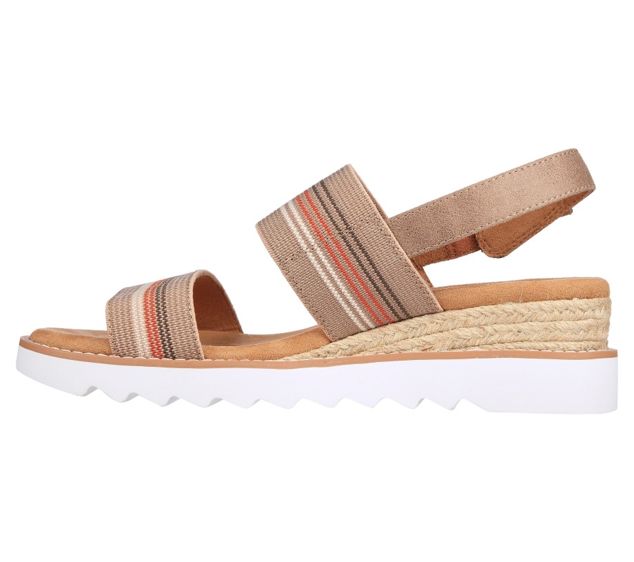 Skechers BOBS Desert Kiss Hi Tea Time Taupe Multi