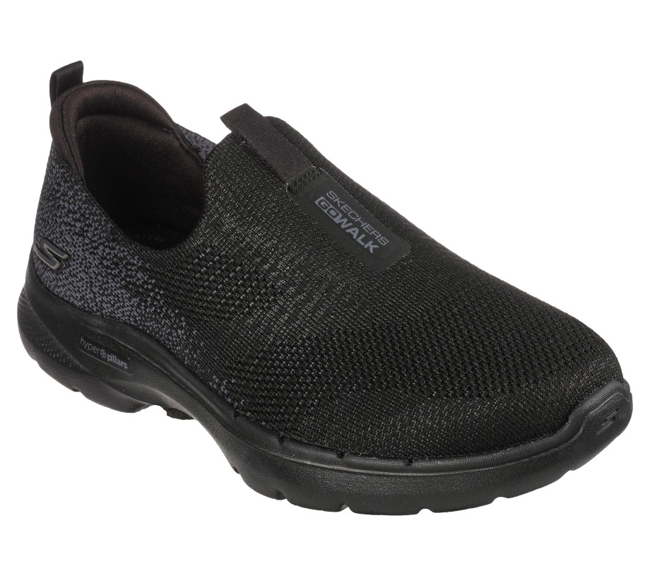 GOwalk 6 Glimmering Black Skechers