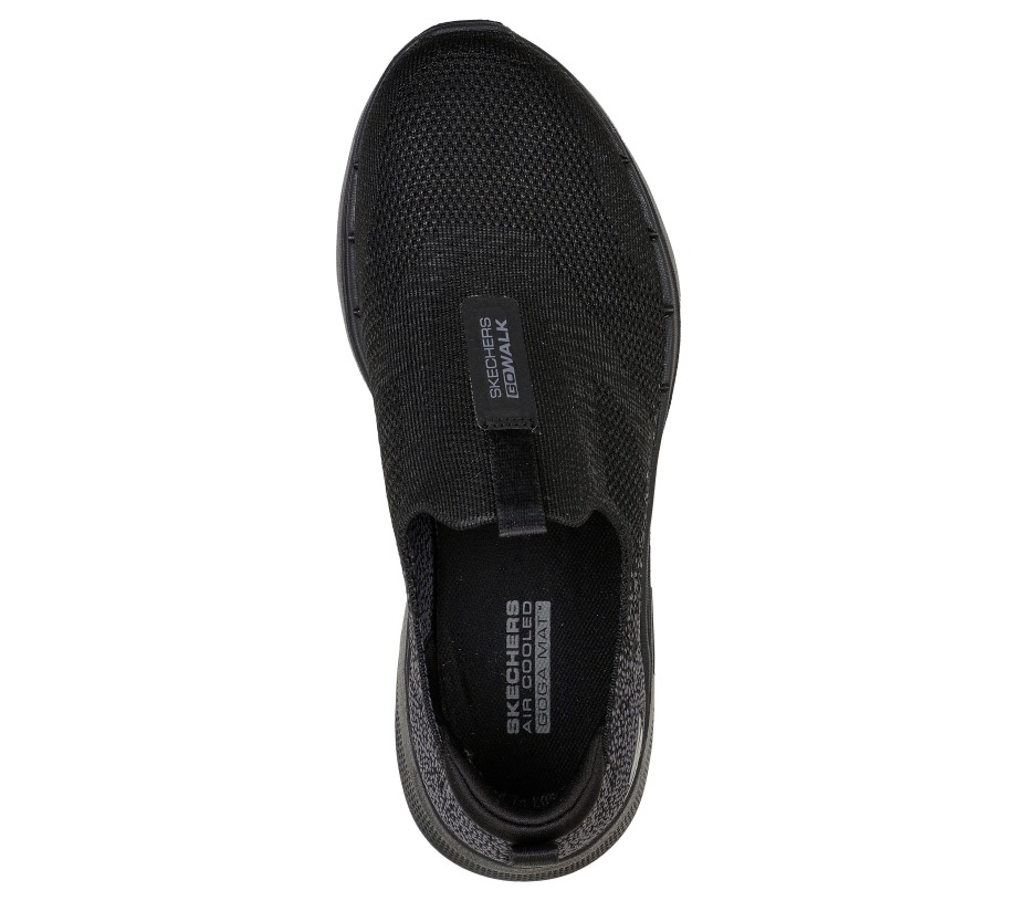 GOwalk 6 Glimmering Black Skechers
