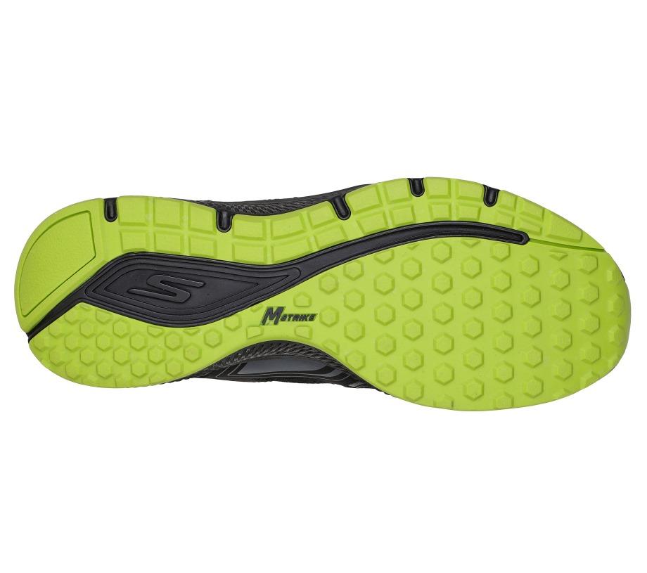 GOrun Consistent Vestige Skechers Black Lime
