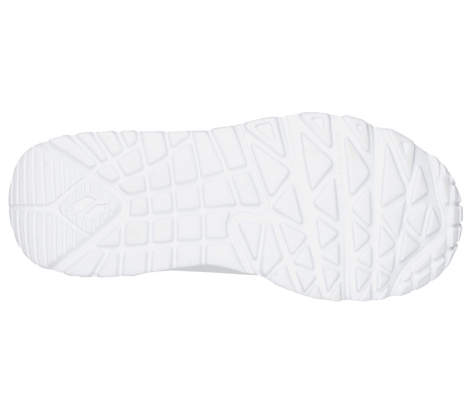 x JGoldcrown Uno Lite Lovely Luv Skechers White Red Pink