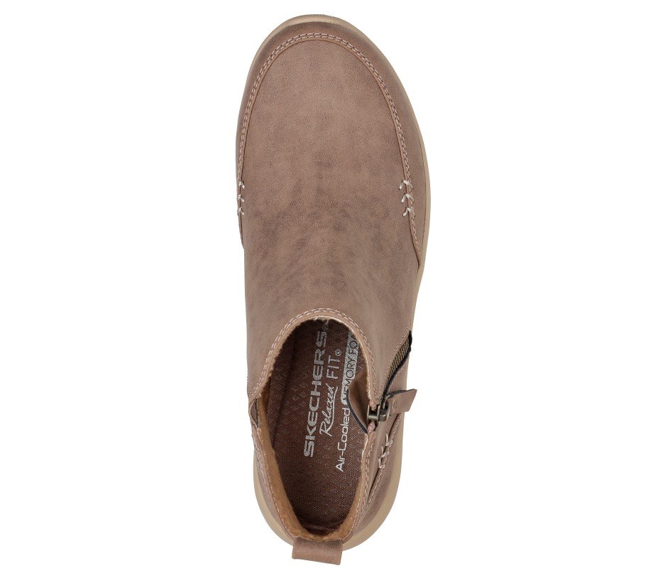 Skechers Relaxed Fit Reggae Fest 2.0 Zip On By Mushroom