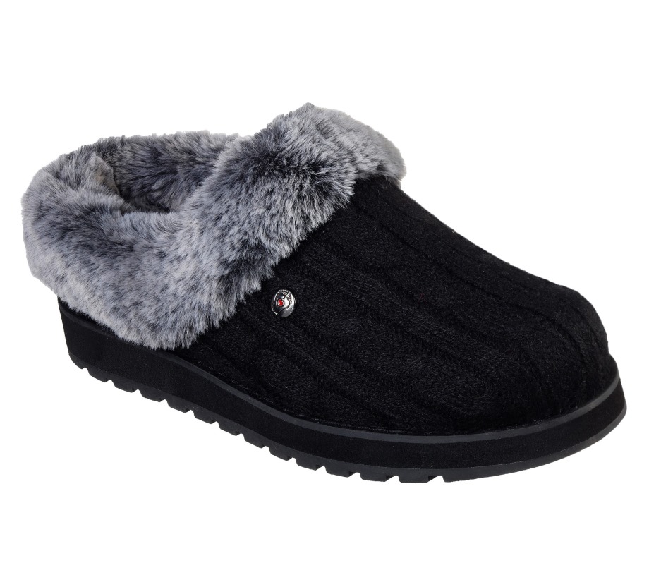 BOBS Keepsakes Ice Angel Black Skechers