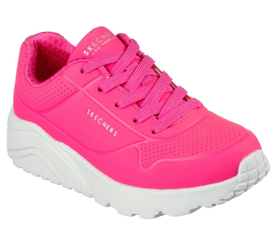 Skechers Uno Lite In My Zone Hot Pink