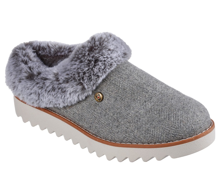 Skechers BOBS Mountain Kiss Foxy Foxtrot Gray