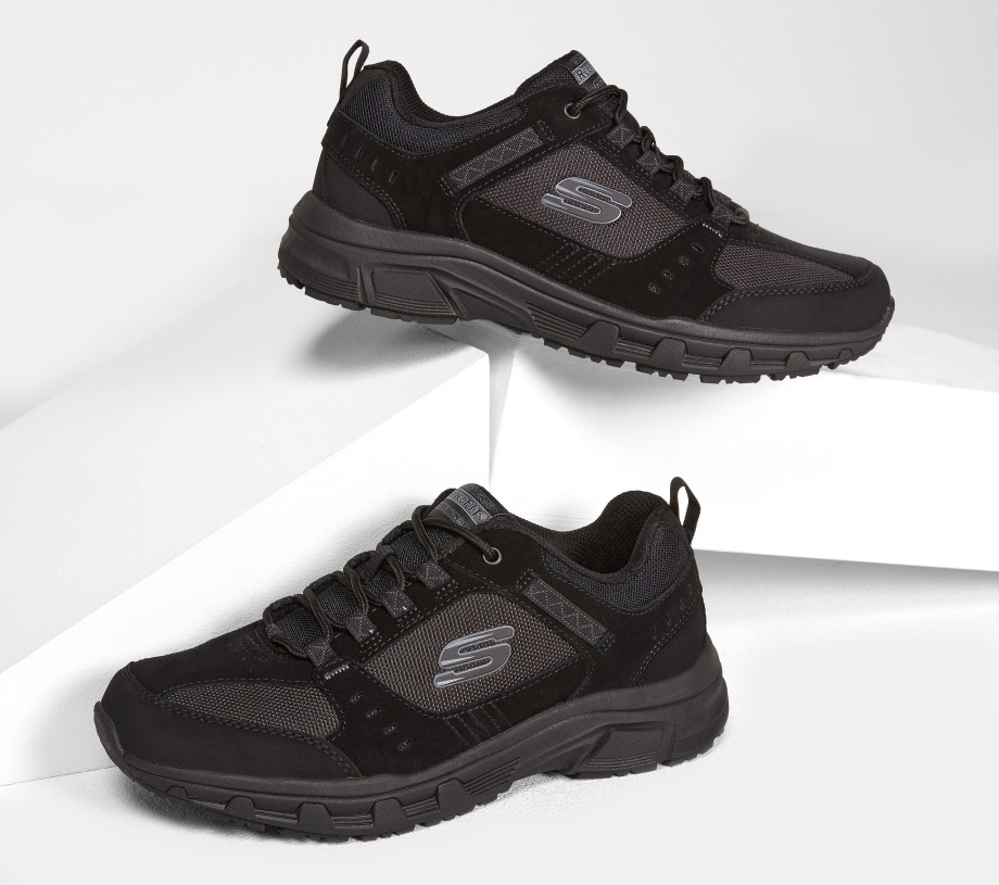 Relaxed Fit Oak Canyon Black Skechers