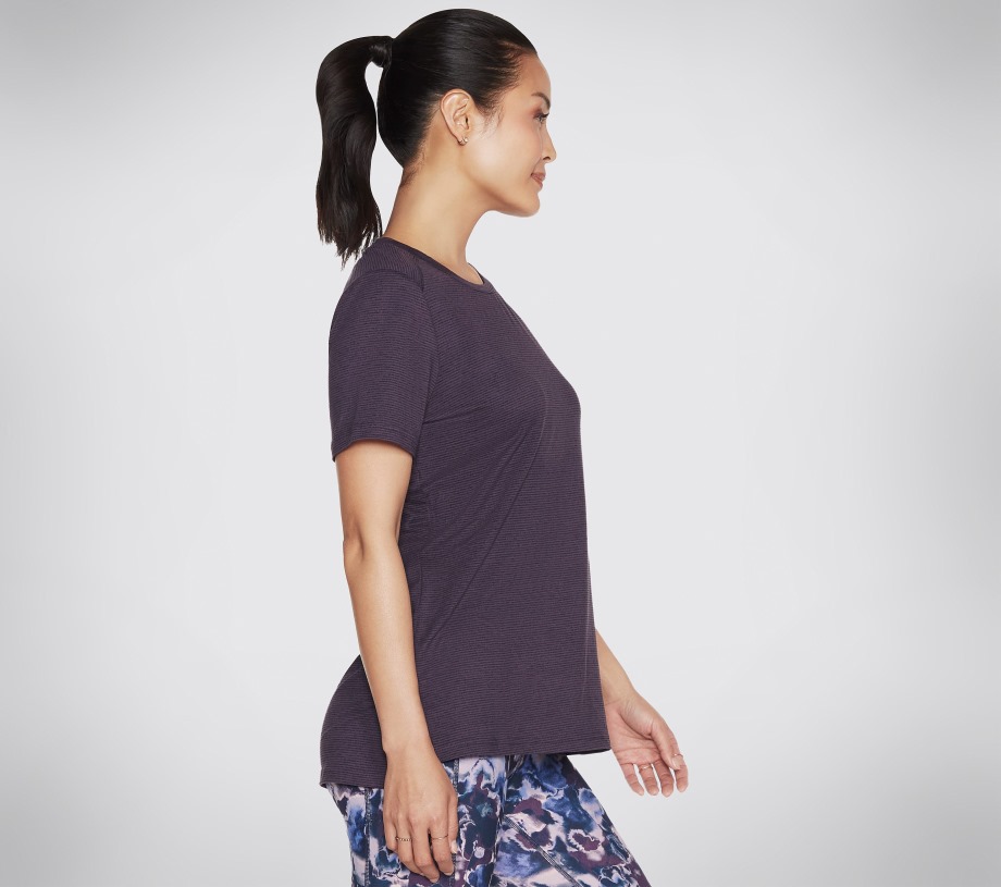 GODRI STRIDE Tunic Tee Skechers Dark Purple