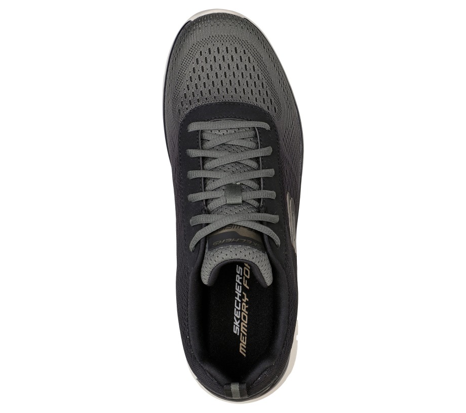 Skechers Track Ripkent Olive Black