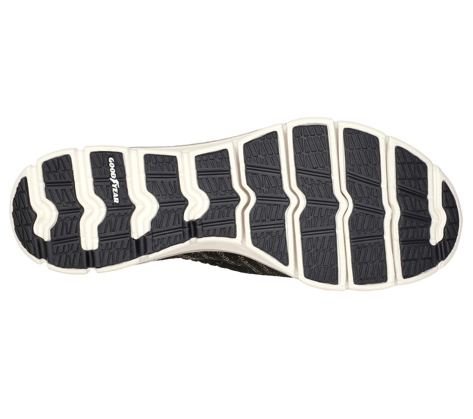 Glide-Step Flex Sweet Love Black Gold Skechers