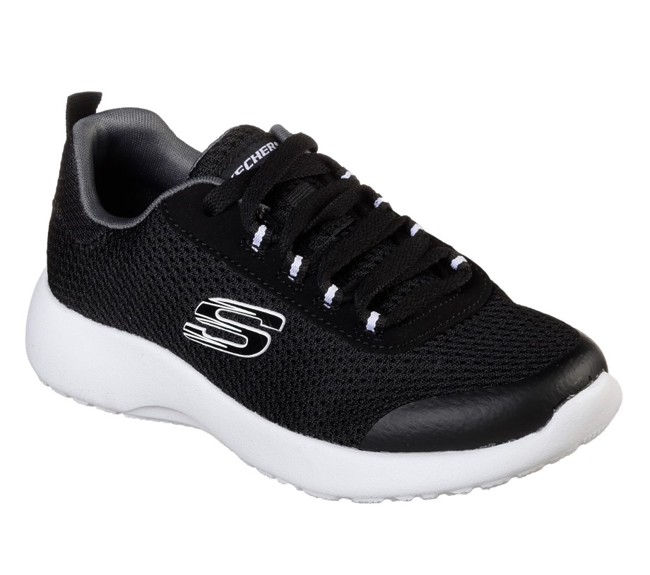 Dynamight Turbo Dash Black White Skechers