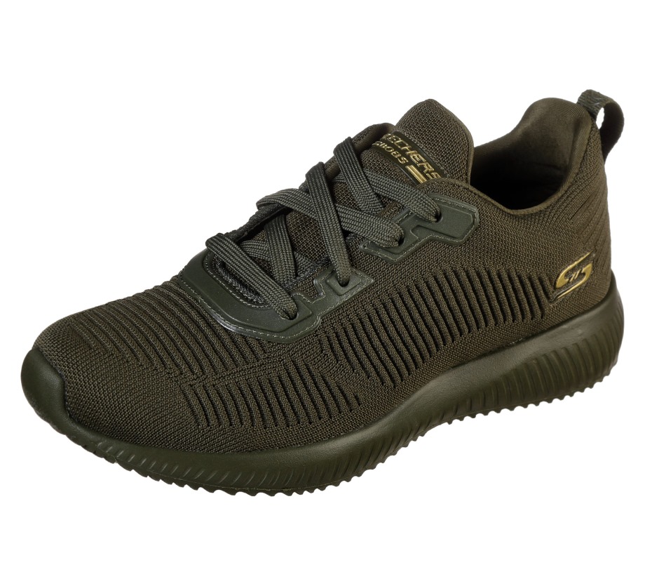 BOBS Sport Squad Tough Talk Olive Skechers