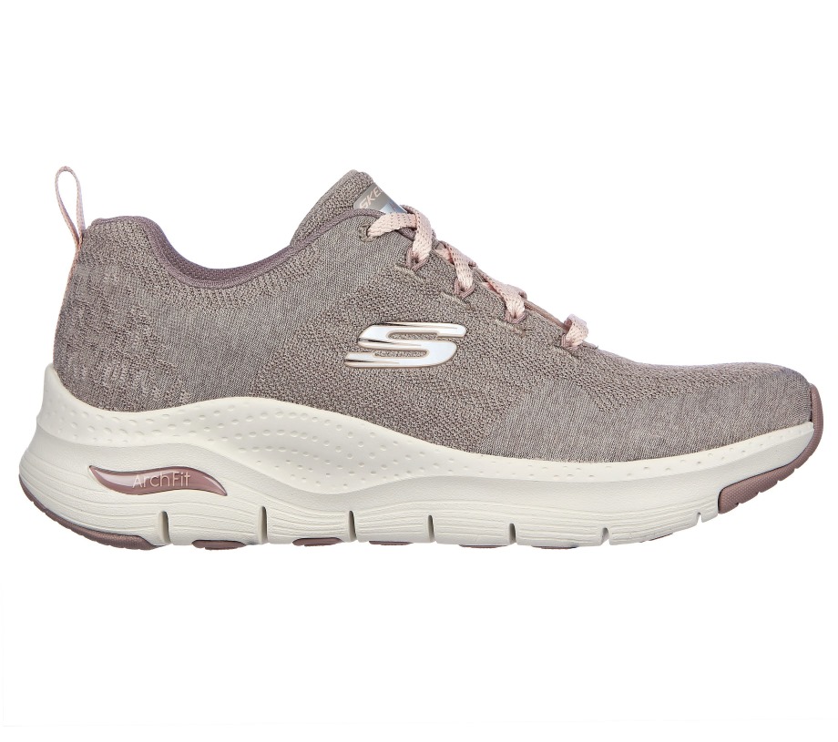 Arch Fit Comfy Wave Dark Taupe Skechers