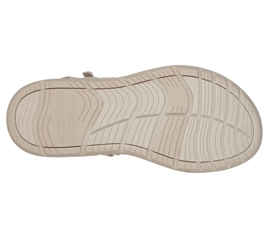 Reggae-Lite Beachy Sunrise Skechers Taupe Coral