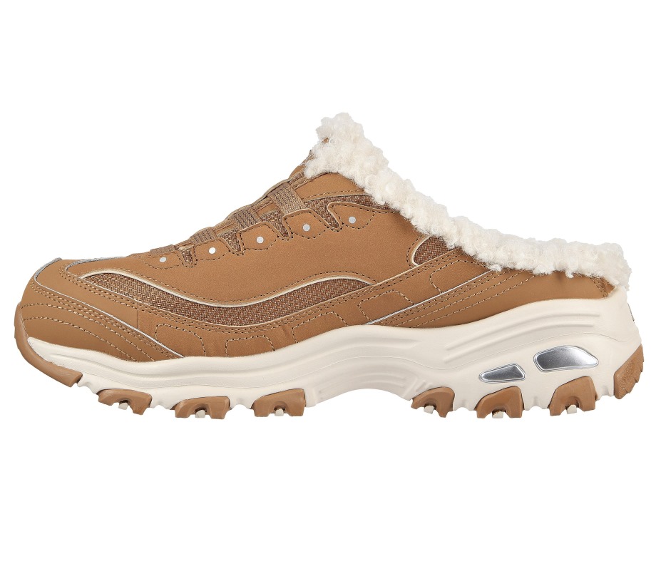 Skechers D'Lites Comfy Steps Chestnut