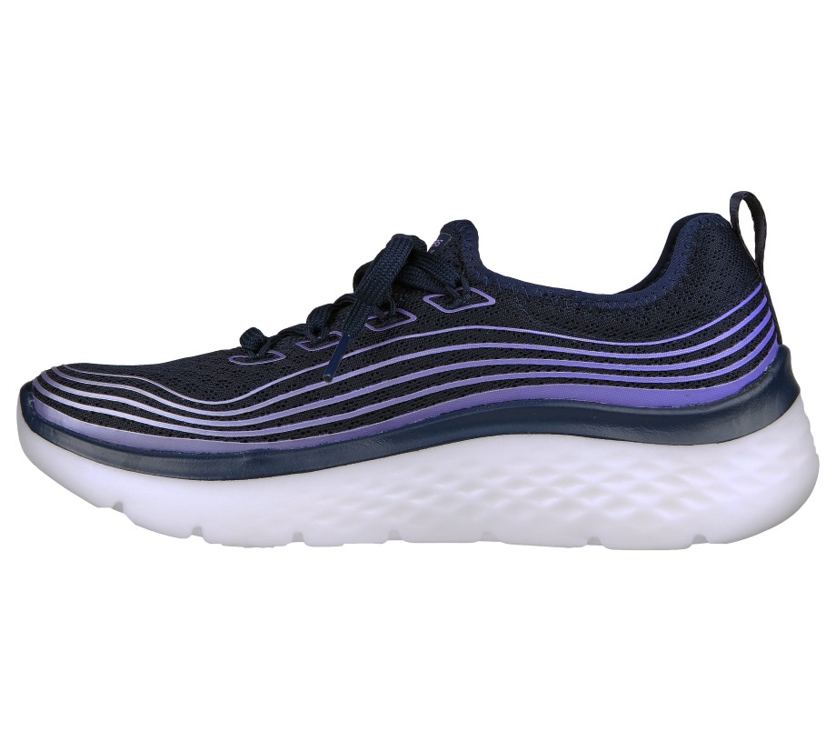 GO WALK Hyper Burst Valar Navy Lavender Skechers