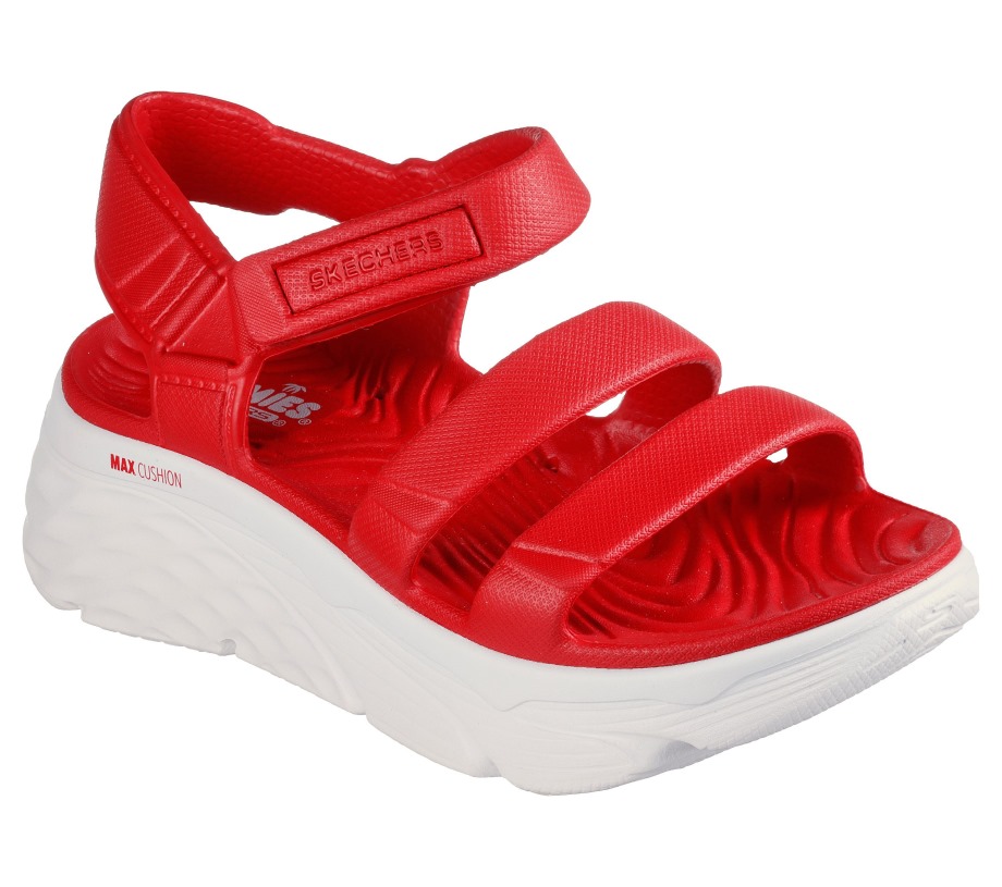 Foamies Max Cushioning Aura Red Skechers