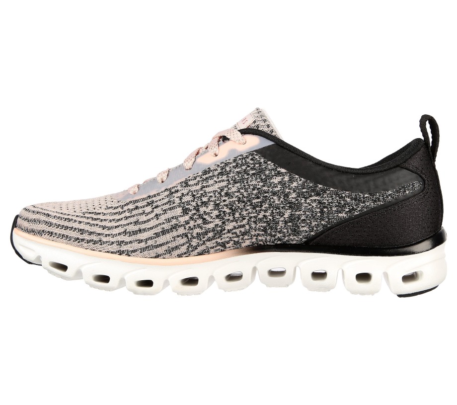 Glide-Step Sport Head Start Black Light Pink Skechers