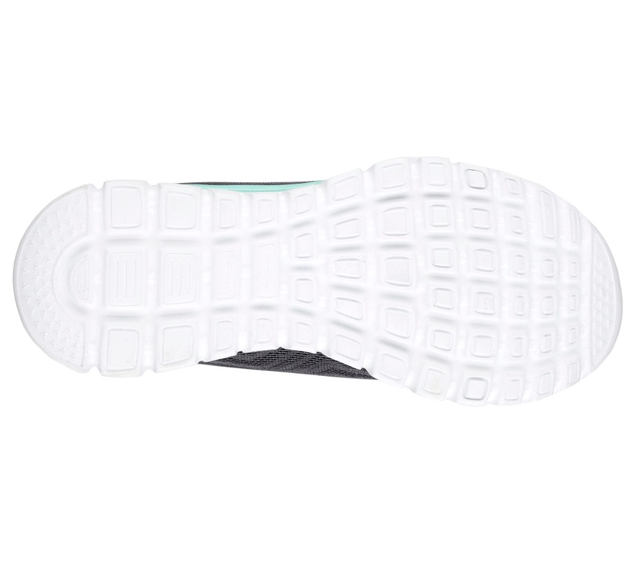 Graceful Get Connected Skechers Charcoal Green