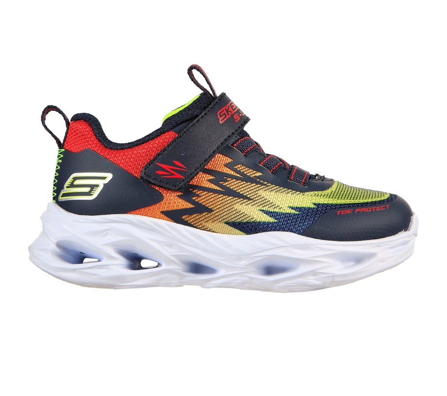 S Lights Vortex-Flash Zorent Skechers Navy Multi