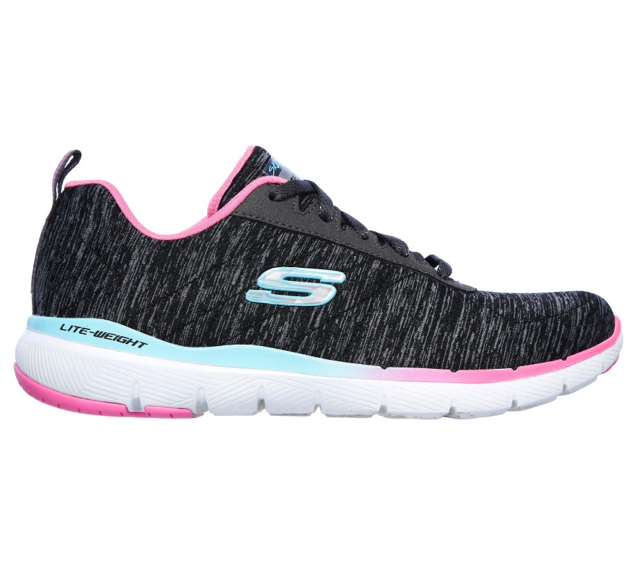 Skechers Flex Appeal 3.0 Fan Craze Black Multi