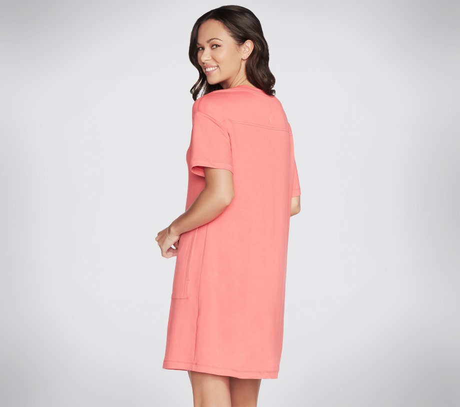 Apparel SKECHLUXE Mindful Dress Skechers Coral