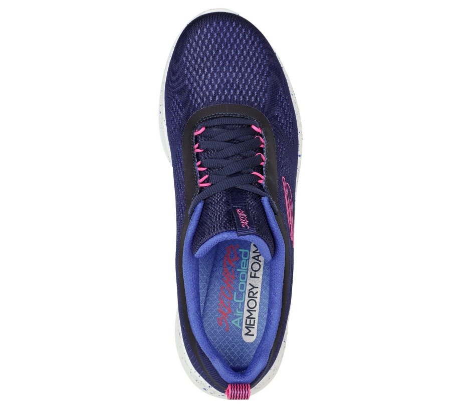 Ultra Flex 3.0 New Horizons Navy Pink Skechers