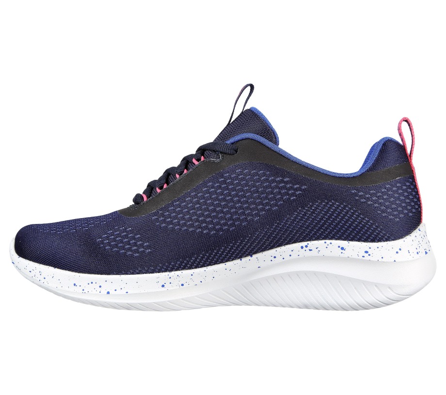 Ultra Flex 3.0 New Horizons Navy Pink Skechers
