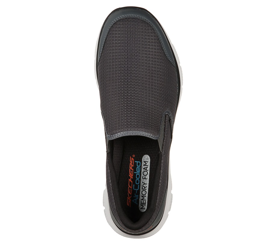 Skechers Flex Advantage 4.0 Tuscany Charcoal Orange