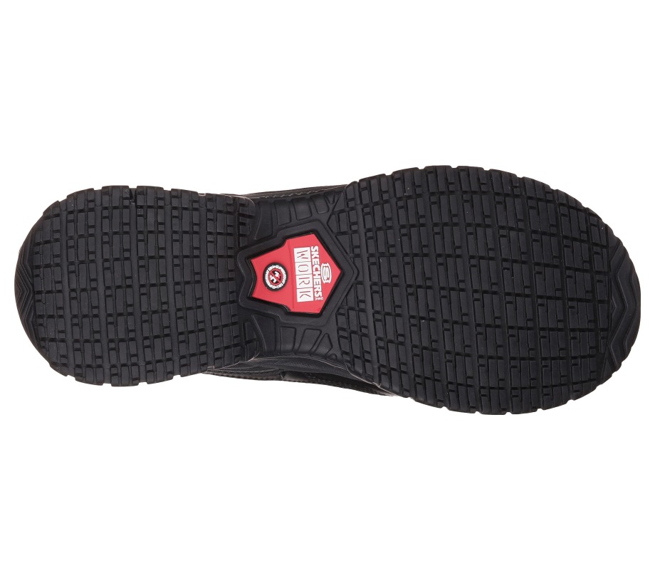 Work Soft Stride Grinnell Skechers Black