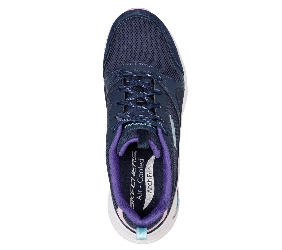 Arch Fit Vista View Skechers Navy Multi