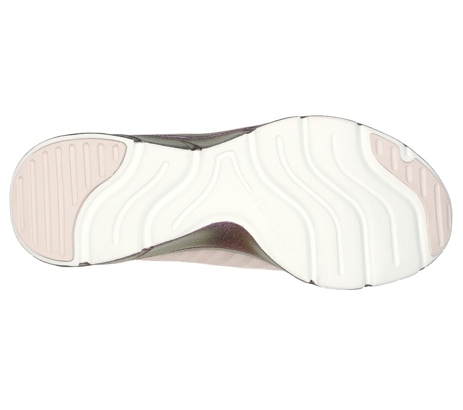 Skechers Relaxed Fit D'Lux Comfort Focal Point Pink