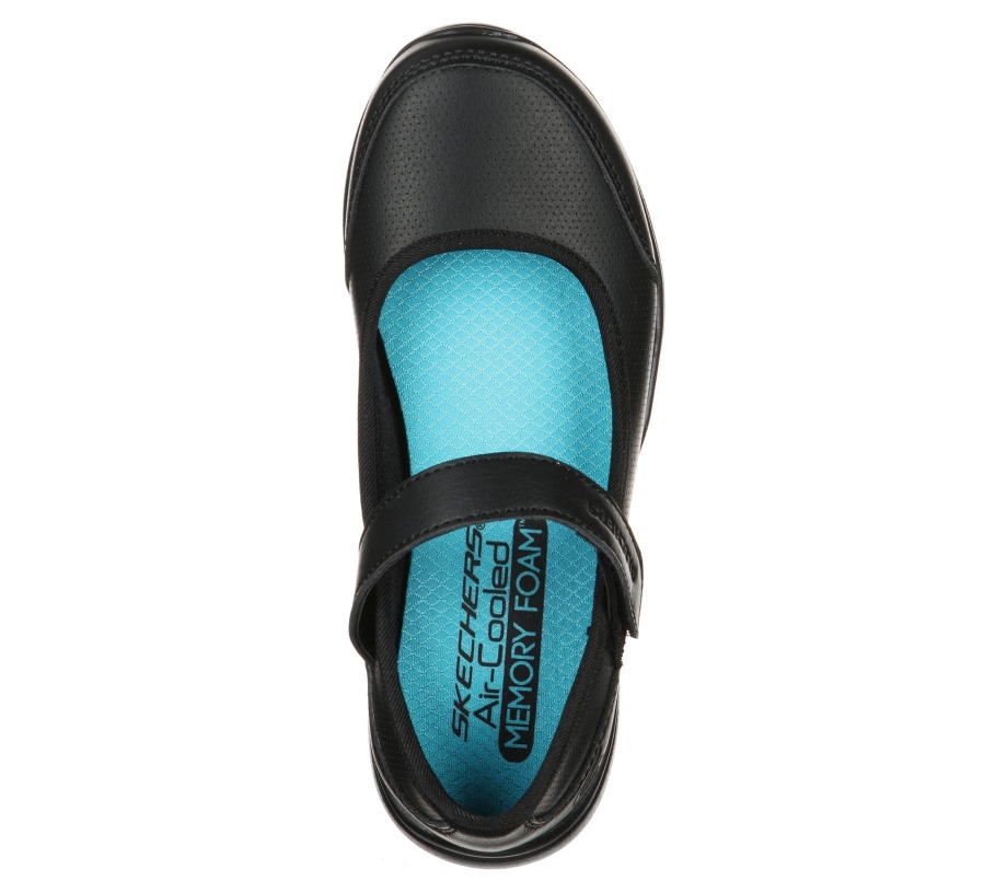 Microstrides Class Spirit Skechers Black