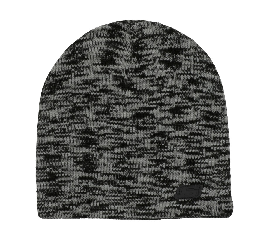 Skechers Space Dyed Beanie Hat Gray