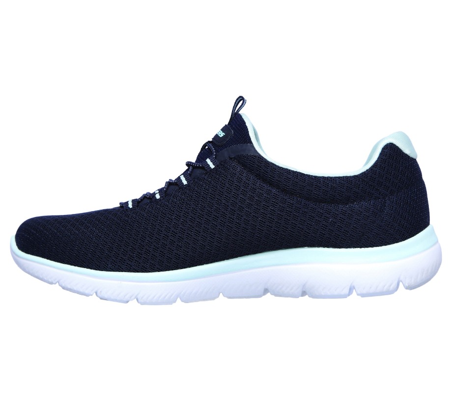 Summits Navy Aqua Skechers