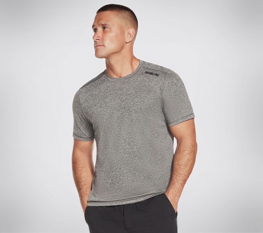 Skechers Apparel Skech-Air Tee Shirt Black White